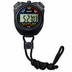 Cronômetro Digital -  Resolução 1/100 segundos - Temperatura de operação 0 a 50°C - Modelo AK68 - AKSO