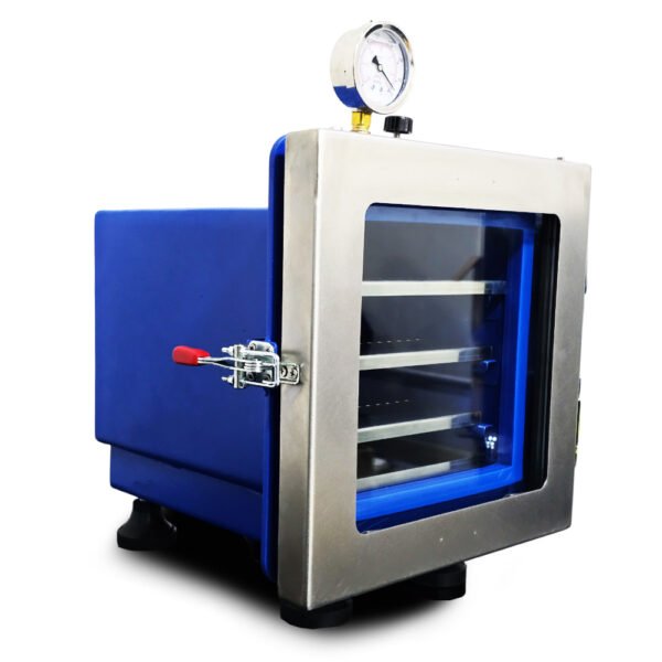 Dessecador a Vácuo tipo Dry Box em Aço e Vidro - Capacidade 12 Litros - Com 3 Prateleiras - Modelo SP-175/12 - SPLABOR - Imagem 3