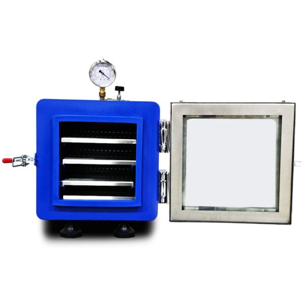 Dessecador a Vácuo tipo Dry Box em Aço e Vidro - Capacidade 12 Litros - Com 3 Prateleiras - Modelo SP-175/12 - SPLABOR - Imagem 9