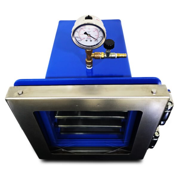 Dessecador a Vácuo tipo Dry Box em Aço e Vidro - Capacidade 12 Litros - Com 3 Prateleiras - Modelo SP-175/12 - SPLABOR - Imagem 5
