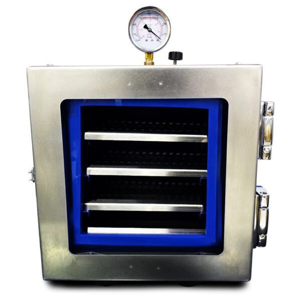 Dessecador a Vácuo tipo Dry Box em Aço e Vidro - Capacidade 12 Litros - Com 3 Prateleiras - Modelo SP-175/12 - SPLABOR - Imagem 8
