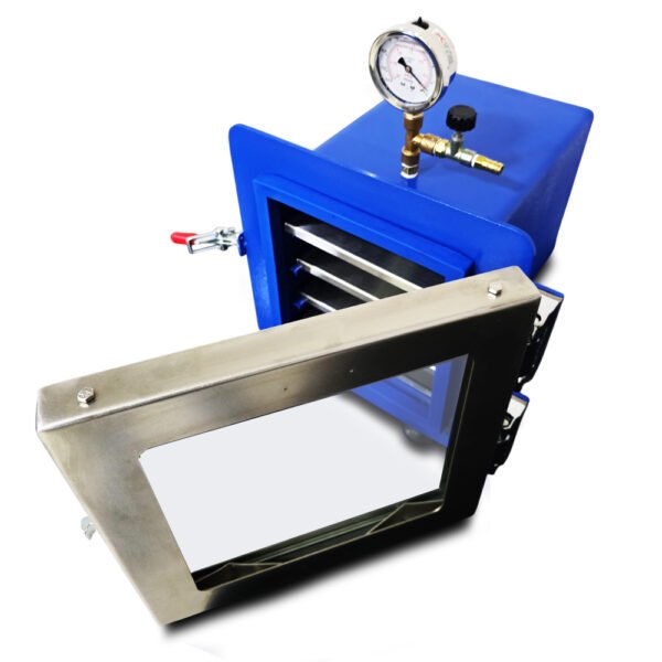 Dessecador a Vácuo tipo Dry Box em Aço e Vidro - Capacidade 12 Litros - Com 3 Prateleiras - Modelo SP-175/12 - SPLABOR - Imagem 11