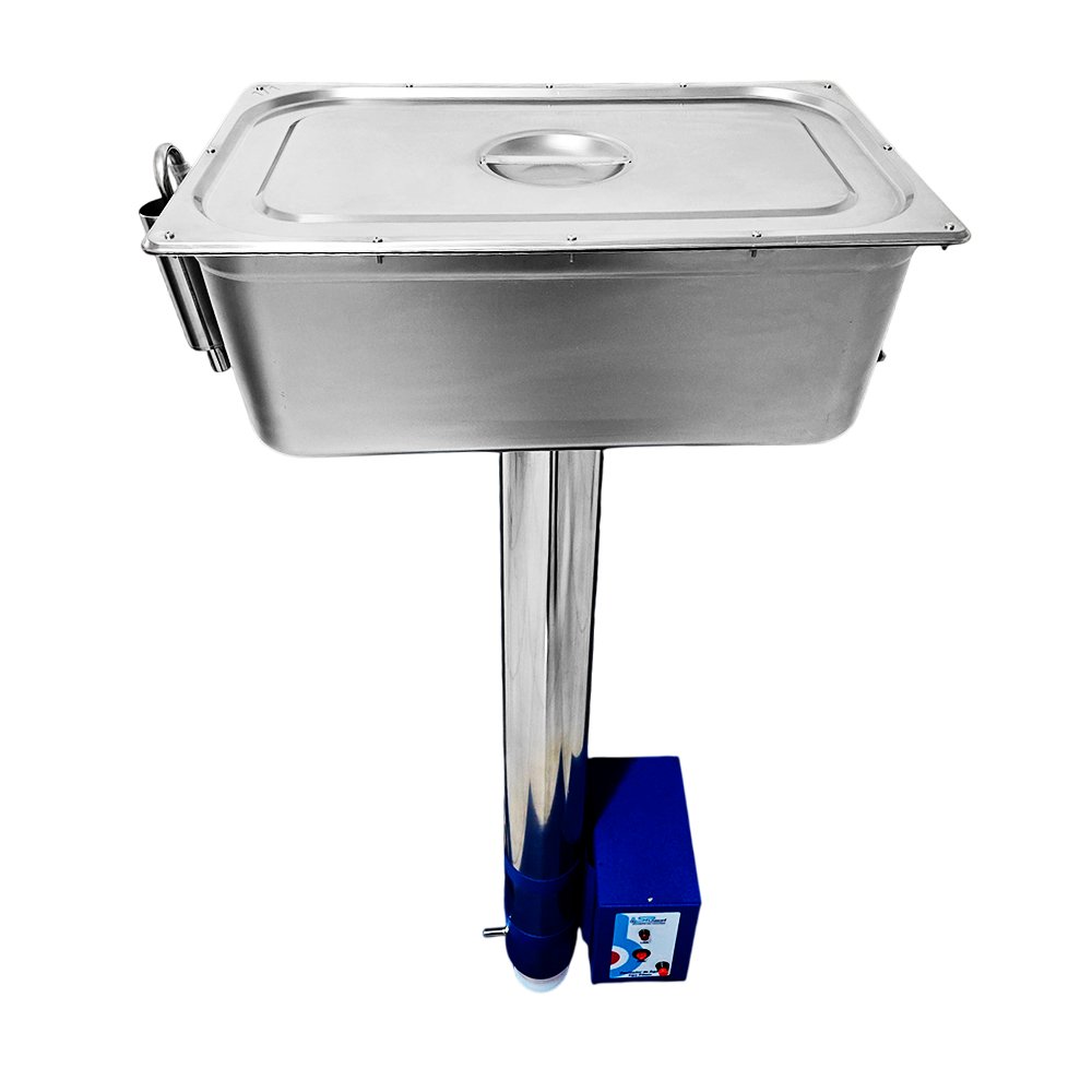 Destilador de Água Totalmente em Aço Inox (Alta Robustez) tipo Pilsen - Rendimento 5 Litros / Hora - Modelo SP5L - SPLABOR- - Imagem 3