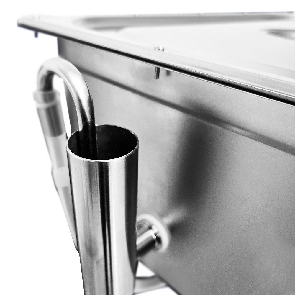 Destilador de Água Totalmente em Aço Inox (Alta Robustez) tipo Pilsen - Rendimento 5 Litros / Hora - Modelo SP5L - SPLABOR- - Imagem 14