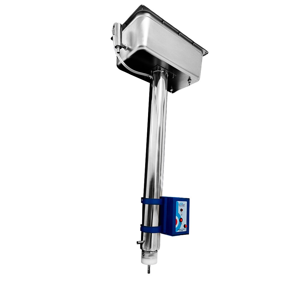 Destilador de Água Totalmente em Aço Inox (Alta Robustez) tipo Pilsen - Rendimento 5 Litros / Hora - Modelo SP5L - SPLABOR- - Imagem 7