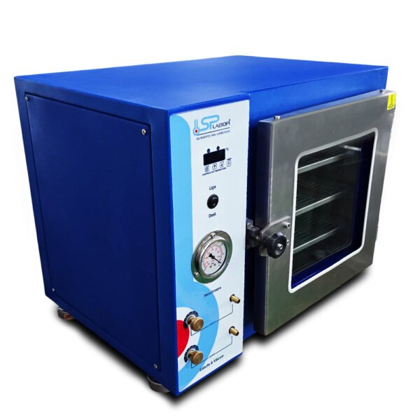 Estufa à Vácuo Microprocessada Digital - Temperatura 10°C acima do ambiente até 200°C - Modelo SP-104 - SPLABOR - Imagem 4