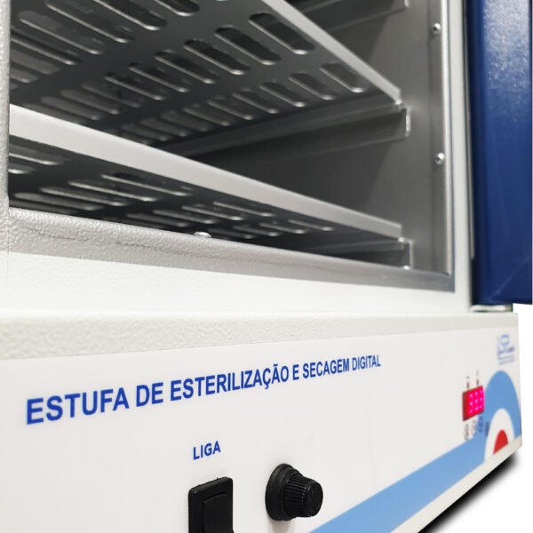 Estufa de Secagem e Esterilização - Digital - Temperatura +5°C a 250°C - 1 Porta - Modelo SP-100 - SPLABOR - Image 17