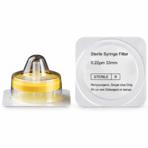 Filtro Estéril para Seringa de Fluoreto de Polietersulfona - Diâmetro 33mm - Taxa de Filtragem 350mL/min - Modelo RSF3304S