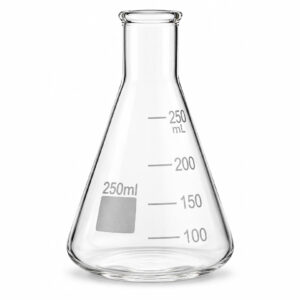 Frasco Erlenmeyer Boca Estreita Graduado - UNIGLAS