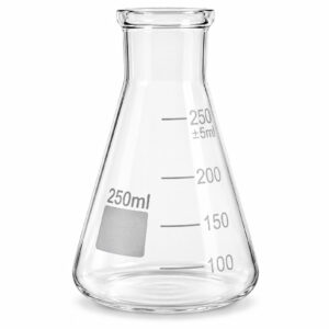 Frasco Erlenmeyer Boca Larga Graduado - UNIGLAS