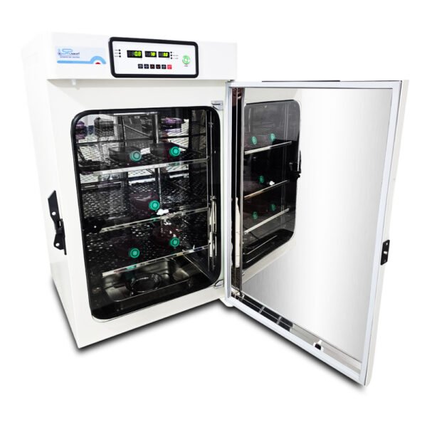 Incubadora de CO² - Jaquetada de Ar - Capacidade 180 Litros - Faixa de Temperatura 5 a 60°C - Modelo MCP-180 - MIDEA BIOMEDICAL - Imagem 25