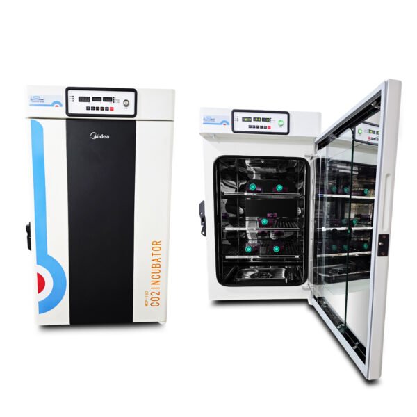 Incubadora de CO² - Jaquetada de Ar - Capacidade 180 Litros - Faixa de Temperatura 5 a 60°C - Modelo MCP-180 - MIDEA BIOMEDICAL