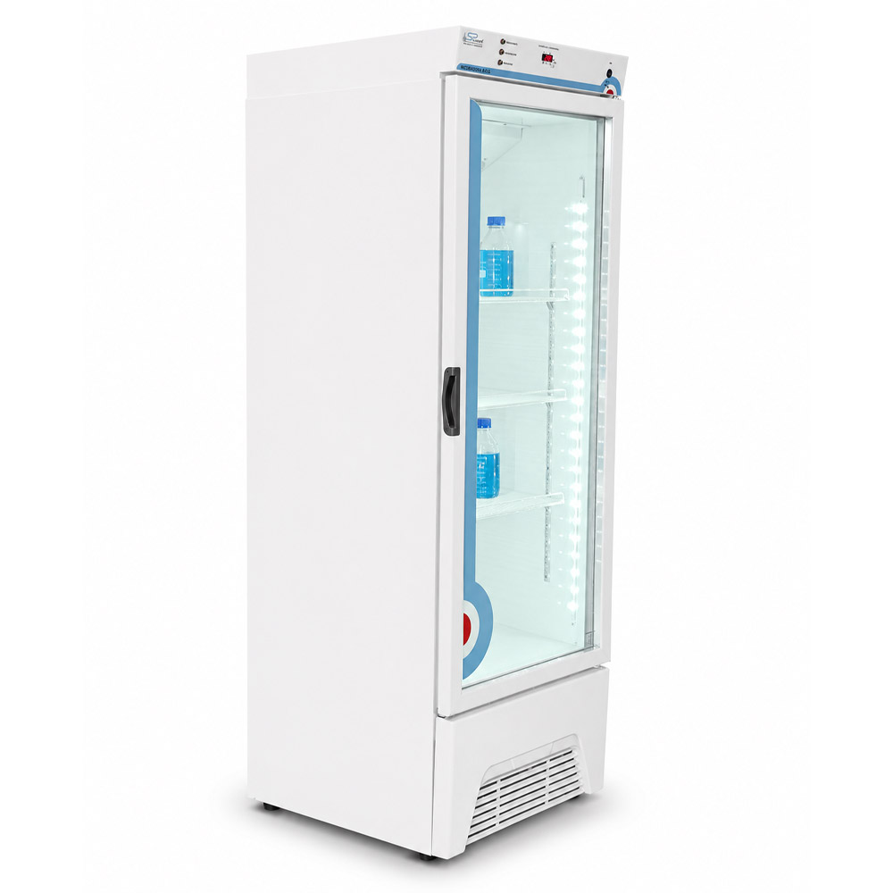 Incubadora para BOD tipo Vitrine 572 litros 5 Incubadora para BOD - Tipo Vitrine - Porta de Vidro - Capacidade 572 Litros - 3 Prateleiras - Modelo SP-209/572 - SPLABOR - Imagem 6