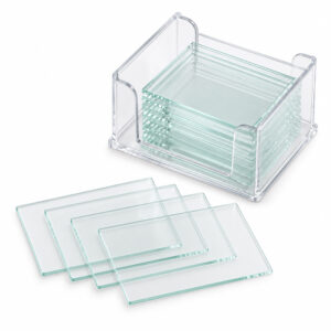 Lâminula de Vidro para Câmara de Neubauer - Dimensões 20x26mm - Caixa com 50 Unidades - Modelo P20X26 - CRALPLAST