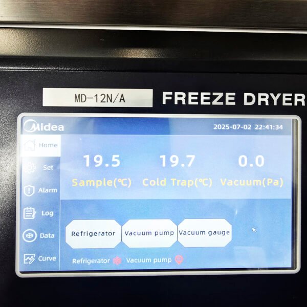 Liofilizador de Bancada - Tipo Regular - Capacidade 3, 4 ou 6kg/24h - Temperatura -56°C - MIDEA BIOMEDICAL - Imagem 38