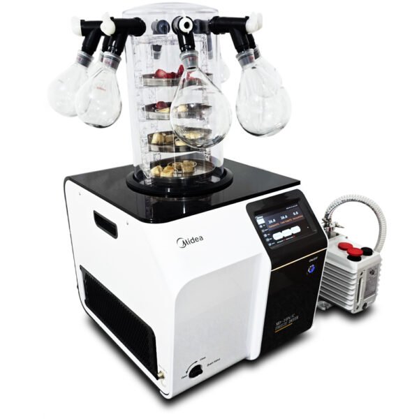 Liofilizador de Bancada -  Capacidade 3, 4 ou 6kg/24h - Temperatura -56°C - Tipo de Manifold Regular - MIDEA BIOMEDICAL - Imagem 7