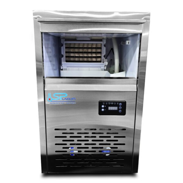 Máquina de Gelo em Cubos - Capacidade 50Kg/Dia - Reservatório para até 15Kg - Modelo SP-GELO/50-C - SPLABOR - Imagem 12