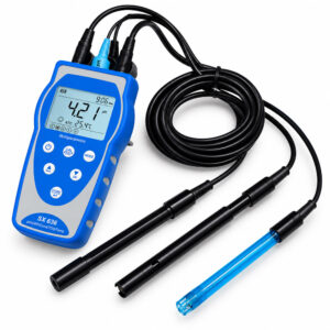 Medidor Multiparâmetro Portátil (pH/TDS/Condutividade/Oxigênio Dissolvido/Temperatura) - Faixa de Temperatura -20 a 50°C - Modelo SX-836 - AKSO
