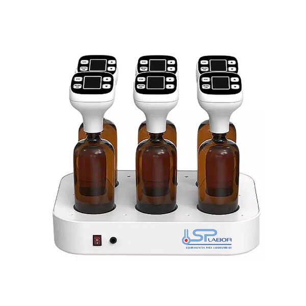 Medidor de DBO - Faixa de Medição DBO 0 a 4000 mg/L - Com 6 Cabeças de Medição - Modelo SP-DBO/6 - SPLABOR
