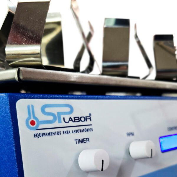 Mesa Agitadora Shaker Orbital Digital – Rotação 0 a 250 RPM – Timer Digital de 0 a 999 horas – Com Garras - Modelo SP-180/DT - Imagem 33