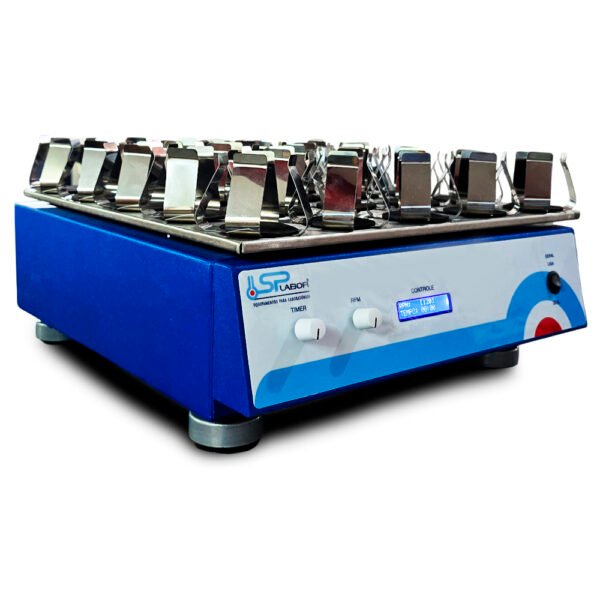 Mesa Agitadora Shaker Orbital Digital – Rotação 0 a 250 RPM – Timer Digital de 0 a 999 horas – Com Garras - Modelo SP-180/DT - Imagem 15