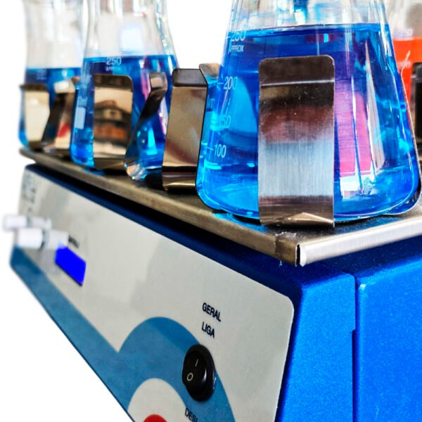 Mesa Agitadora Shaker Orbital Digital – Rotação 0 a 250 RPM – Timer Digital de 0 a 999 horas – Com Garras - Modelo SP-180/DT - Imagem 25