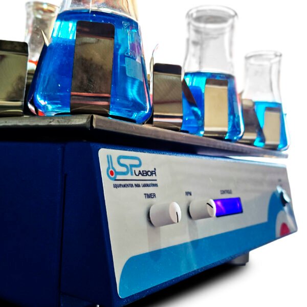 Mesa Agitadora Shaker Orbital Digital – Rotação 0 a 250 RPM – Timer Digital de 0 a 999 horas – Com Garras - Modelo SP-180/DT - Imagem 26