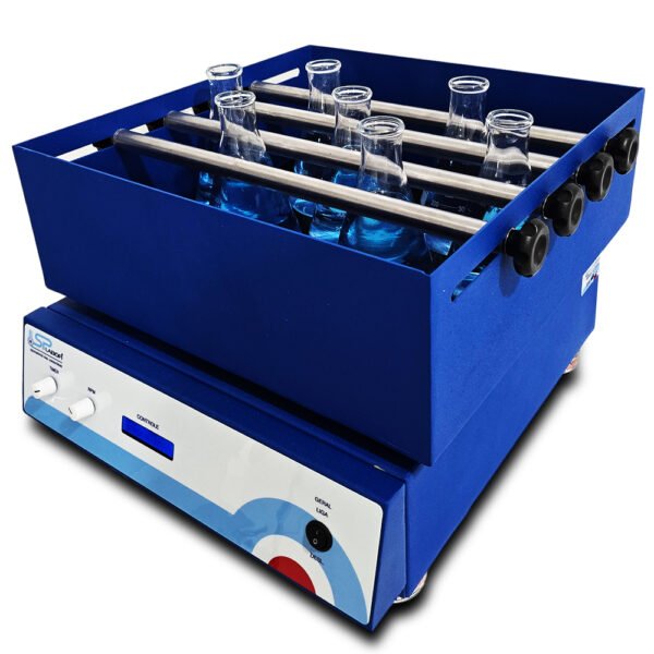 Mesa Agitadora Shaker Orbital Digital - Rotação 0 a 250 RPM - Timer Digital de 0 a 999 horas - Modelo SP-180/DT-4 - Imagem 9