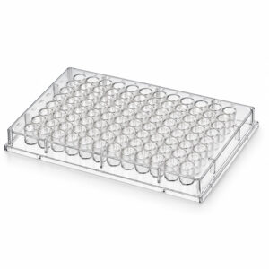 Microplaca Estéril Individual - Fundo U - 96 Poços - Caixa com 50 Unidades - CRALPLAST
