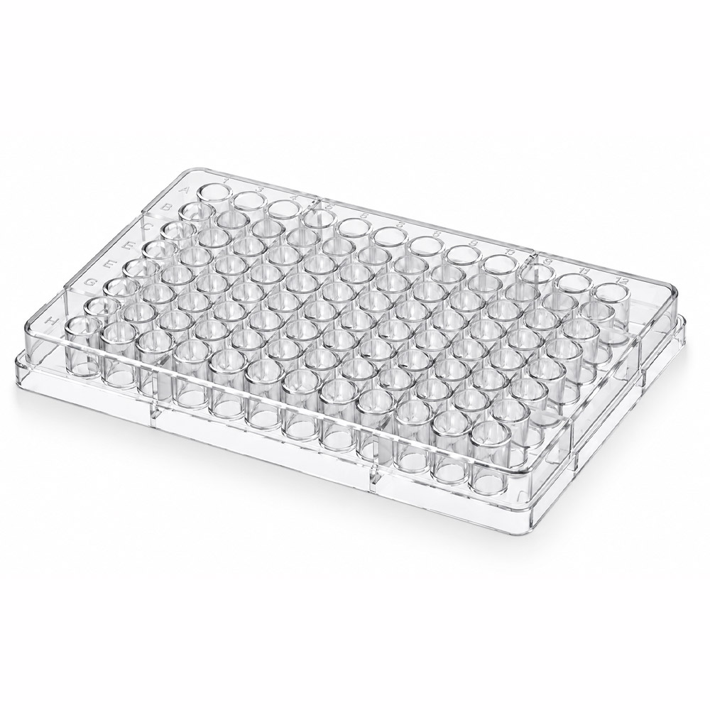 Microplaca Esteril Individual – Fundo V – 96 Pocos Microplaca Estéril Individual - Fundo V - 96 Poços - Caixa com 50 Unidades - Modelo 651111 - CRALPLAST