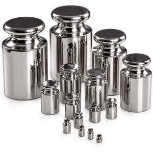 Peso Padrão em Aço Inox - Classe F1 - Com Certificado RBC e Estojo de Madeira