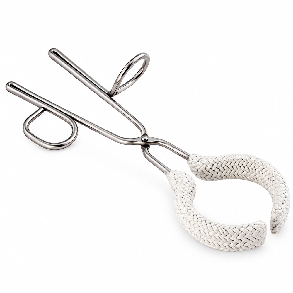 Pinca em Aco Inox tipo Castaloy para Becker 2 Pinça em Aço Inox tipo Castaloy para Becker - Modelo 008-1