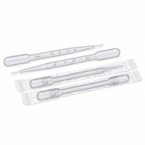 Pipeta Pasteur - 3mL - Estéril Individual - Pacote com 500 Unidades - Modelo 184320 - CRALPLAST