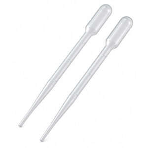 Pipeta Pasteur Graduada - 3mL - Caixa com 500 Unidades - CRALPLAST