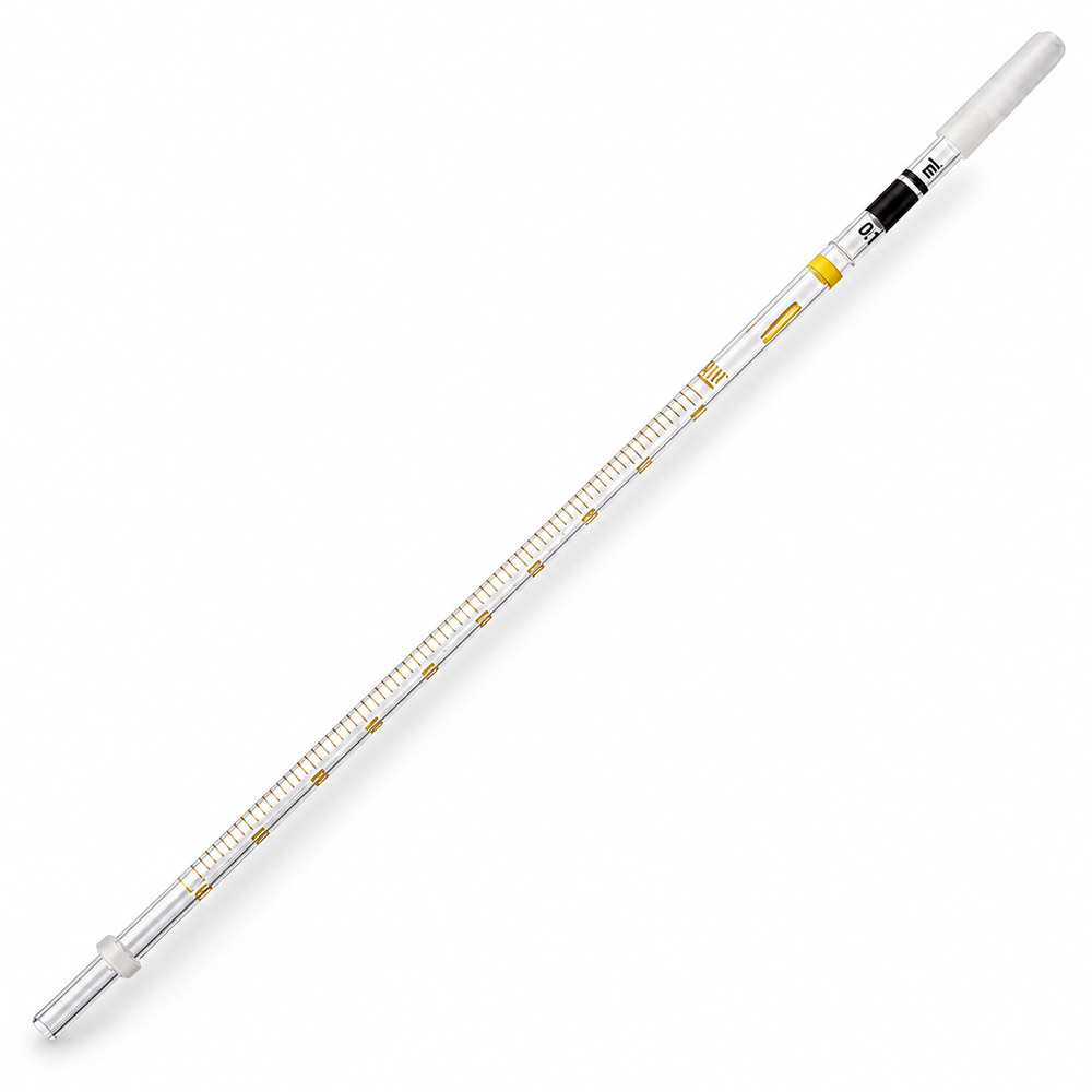 Pipeta Sorologica Graduada Mohr Pipeta Sorológica Graduada Mohr - Capacidade 0,1 mL - Divisão 1/100 - Modelo L 1440