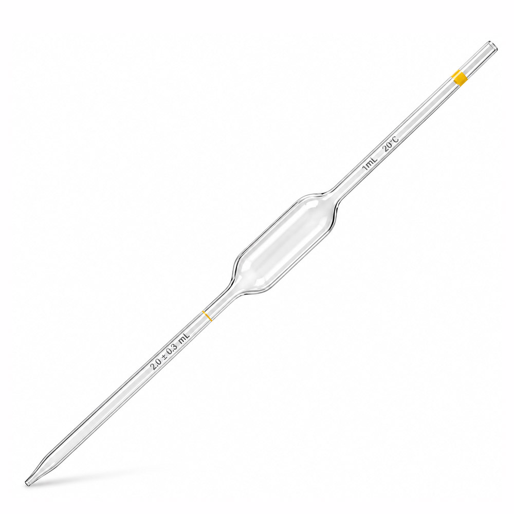 Pipeta Volumetrica Esgotamento Total 1 Pipeta Volumétrica - Esgotamento Total - 1 Traço - VIDROLABOR
