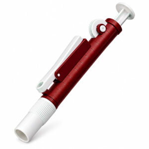 Pipetador Pi-Pump para Pipetas de 20mL e 25mL - Cor Vermelho - Modelo 5052 - CRALPLAST