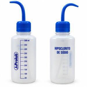 Pisseta Graduada em Silk-screen - Específica de Produtos - Material de Polietileno