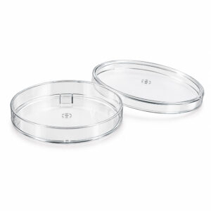 Placa de Petri Descartável Lisa - 90x15mm - CRALPLAST
