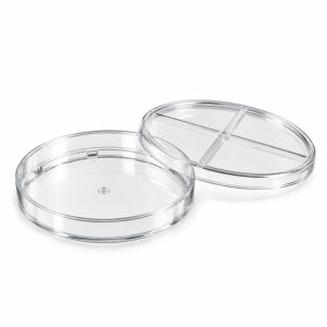 Placa de Petri Descartável - 140x15mm - Pacote com 5 Unidades - CRALPLAST
