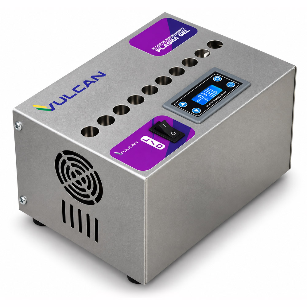 Plasma Gel Digital com Aquecimento ate 100°C – Capacidade para 35 Seringas 8 Plasma Gel Digital com Aquecimento até 100°C - Capacidade para 35 Seringas ou 14 Tubos de 1 mL, 11 Tubos de 3mL e 10 Tubos de 5mL - Modelo PGAB-BI - Imagem 7