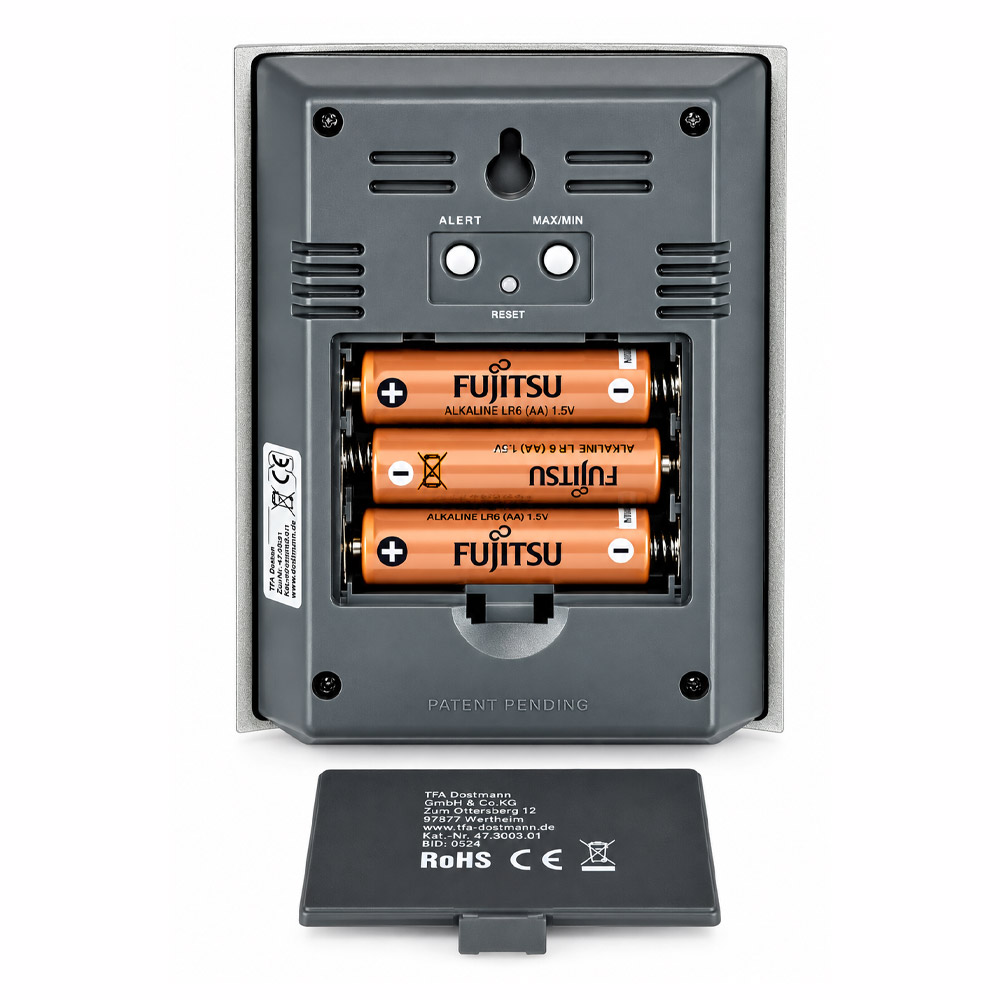 Pluviometro Digital 4760 6 Pluviômetro Digital - Faixa de Medição de Temperatura Interna -10 a 50°C e Externa -50 a 70°C - Modelo 4760 - Imagem 6