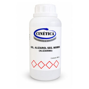 Solução Alizarol Seg. Morris (Alizarina) - Capacidade 1000mL - Modelo SC-1026 - CINÉTICA