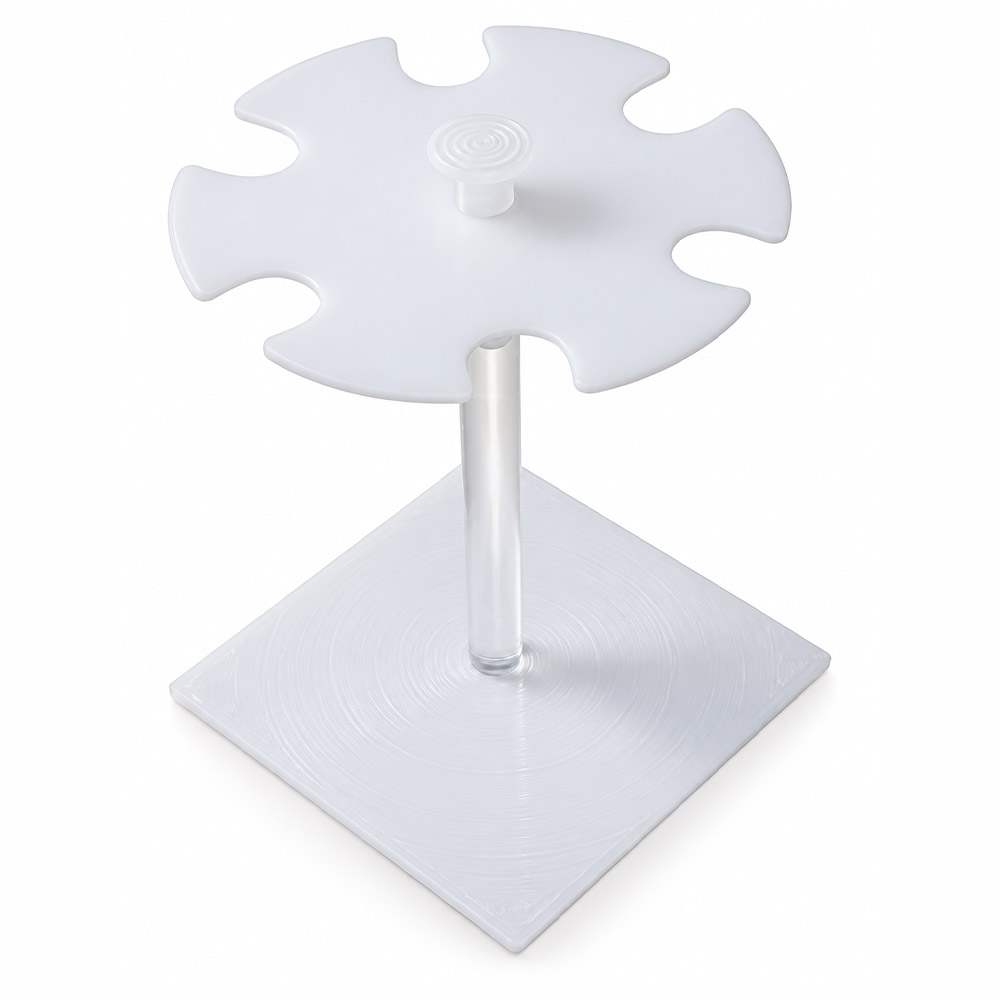 Suporte Universal Hexagrama em Polipropileno para 6 Micropipetas Suporte Universal Hexagrama em Polipropileno para 6 Micropipetas - Modelo GESM28-1