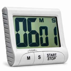 Timer Cronômetro Digital - Faixa de Medição 99 Minutos e 59 Segundos - 4 Tipos de Fixação - Modelo 7651.02.0.00 - INCOTERM