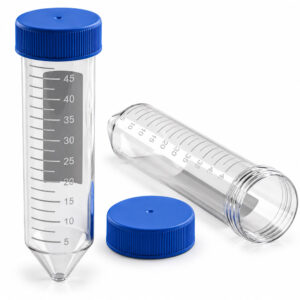 Tubo Falcon Estéril Individual - 50mL - Pacote com 50 Unidades - Modelo 17004 - CRALPLAST