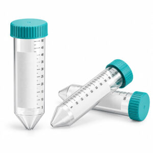 Tubo para Centrifugação tipo Falcon - Capacidade 50mL - Estéril - Livre de DNAse e RNAse e não pirogênico - Pacote com 25 Unidades - Modelo TCTF50E - CRALPLAST