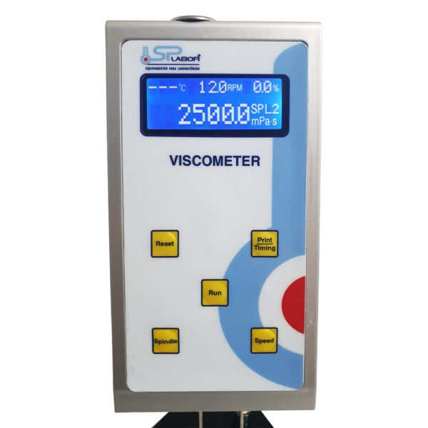 Viscosímetro Rotacional - Faixa de Medição 20 mPa.s a 2.000.000 mPa.s - Modelo SP-908 - SPLABOR - Imagem 13