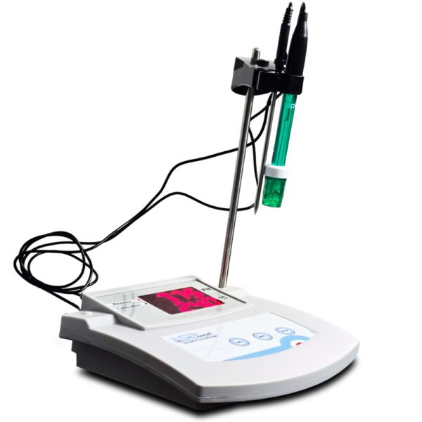 Medidor de pH de Bancada - Faixa 0,00 a 14,00 pH - Faixa de Temperatura 0 a 100°C - Com Compensação Automática de Temperatura - Modelo SP-PH/14ATC - SPLABOR - Imagem 9