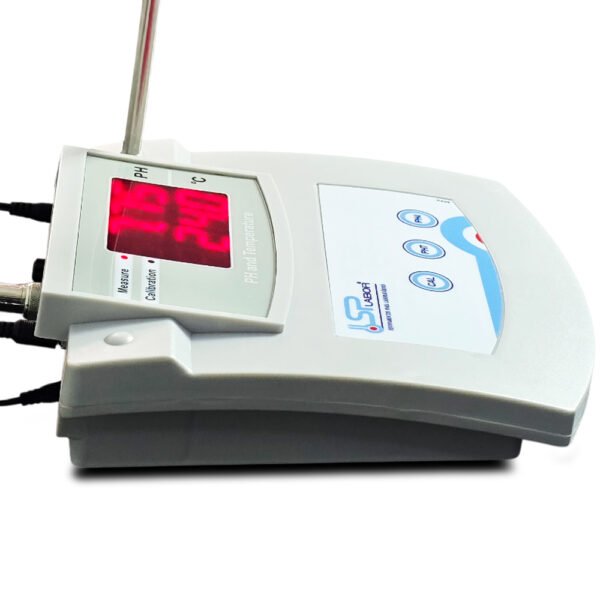 Medidor de pH de Bancada - Faixa 0,00 a 14,00 pH - Faixa de Temperatura 0 a 100°C - Com Compensação Automática de Temperatura - Modelo SP-PH/14ATC - SPLABOR - Imagem 14